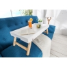 Abilaud SCANDINAVIA valge / tamm, 60x35xH30 cm