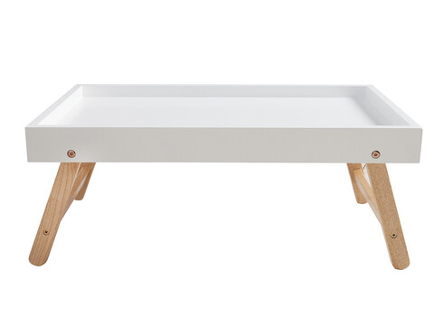 Abilaud SCANDINAVIA valge / tamm, 60x35xH30 cm