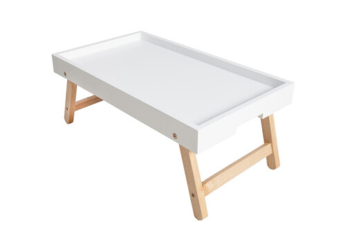 Abilaud SCANDINAVIA valge / tamm, 60x35xH30 cm