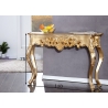 Konsoollaud VENICE kuldne, 110x35xH75 cm