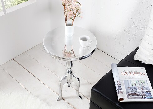 Abilaud JARDIN hõbe, 35x35xH55 cm