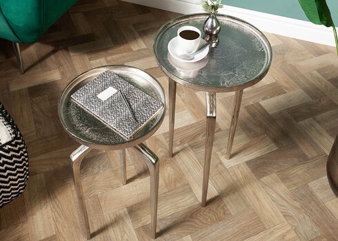 Abilaudade komplekt ABSTRACT hõbe