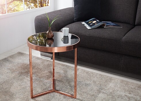 Abilaud  ART DECO must /  vask, 45x45xH50 cm