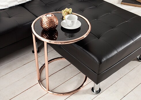 Abilaud  ART DECO must /  vask, D40xH55 cm