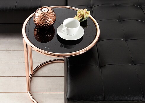 Abilaud  ART DECO must /  vask, D40xH55 cm