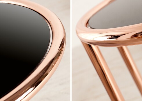 Abilaud  ART DECO must /  vask, D40xH55 cm