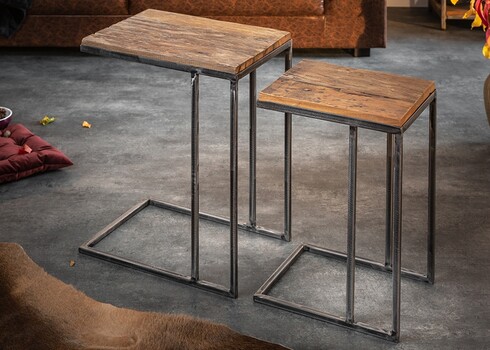 Abilaudade komplekt BARRACUDA tumepruun