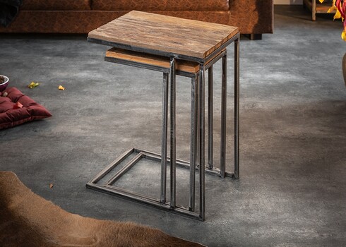 Abilaudade komplekt BARRACUDA tumepruun