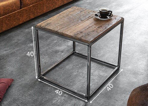 Abilaud BARRACUDA tumepruun, 40x40xH40 cm