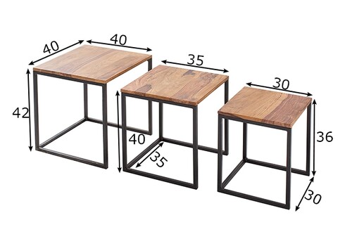 Abilaudade komplekt ELEMENTS sheesham