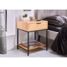 Abilaud ELEMENTS tamm / must, 30x35xH50 cm