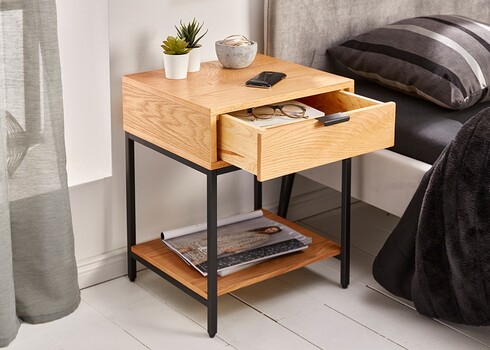 Abilaud ELEMENTS tamm / must, 30x35xH50 cm