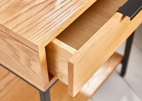 Abilaud ELEMENTS tamm / must, 30x35xH50 cm