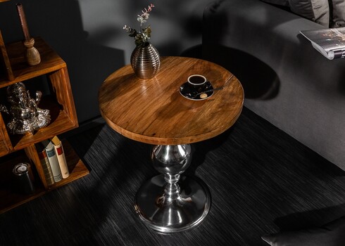 Abilaud EXTRAVAGANCIA mango / hõbe, 51x51xH60 cm