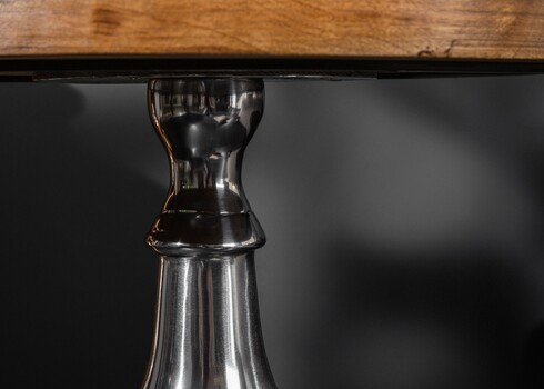 Abilaud EXTRAVAGANCIA mango / hõbe, 51x51xH60 cm