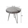 Abilaud GOA hall, D35-43xH40 cm