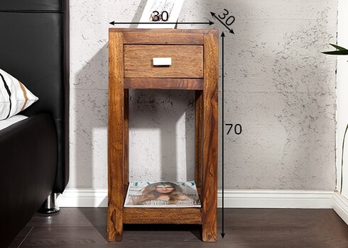 Abilaud LAGOS sheesham, 30x30xH70 cm