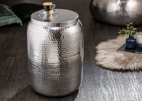 Abilaud ORIENT hõbe, 35x35xH48 cm