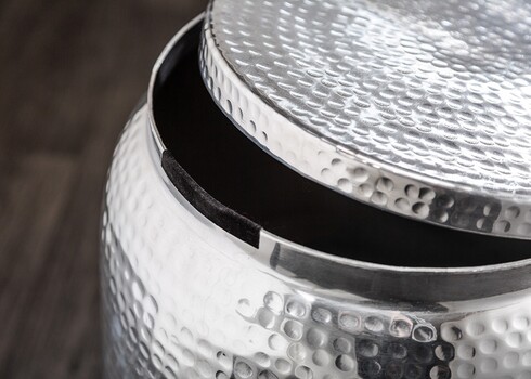 Abilaud ORIENT hõbe, 35x35xH48 cm