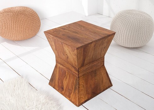 Abilaud PYRAMID sheesham, 35x35xH45 cm