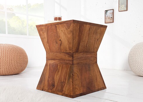 Abilaud PYRAMID sheesham, 35x35xH45 cm