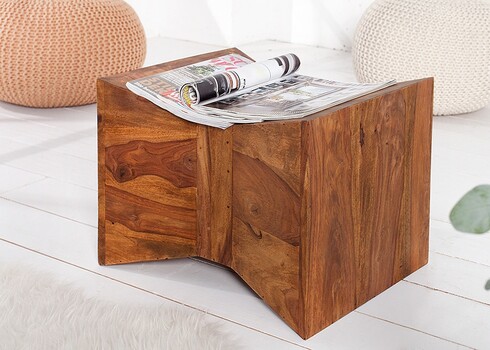 Abilaud PYRAMID sheesham, 35x35xH45 cm