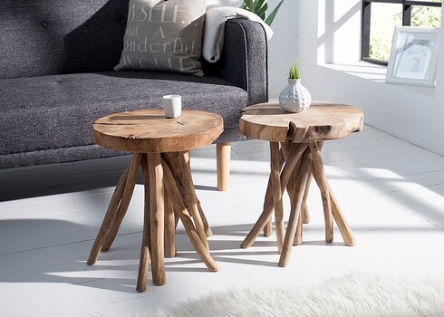 Abilaud ROOT tiigipuu, 30x30xH45 cm