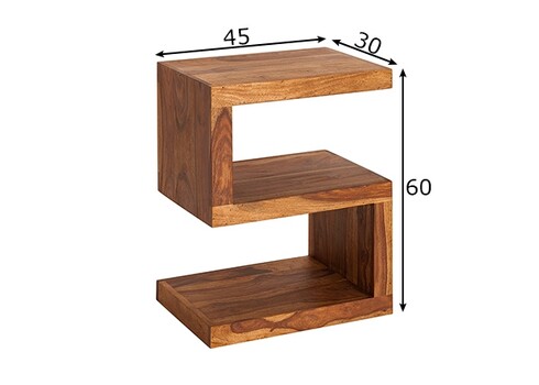 Abilaud S sheesham, 45x30xH60 cm