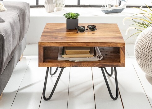 Abilaud SCORPION sheesham, 45x45xH35 cm