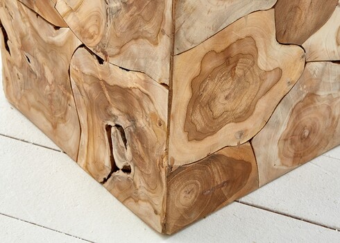 Abilaud SQUARE tiigipuu, 40x40xH45 cm