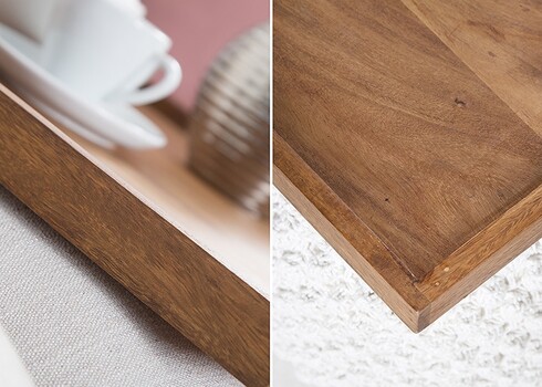 Kandik MAKASSAR sheesham, 50x50xH3 cm