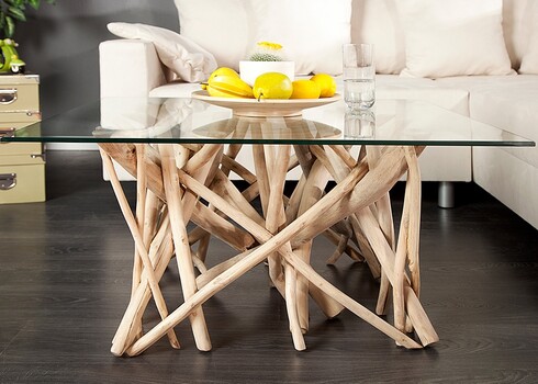 Diivanilaud DRIFTWOOD helepruun, 80x80xH40 cm