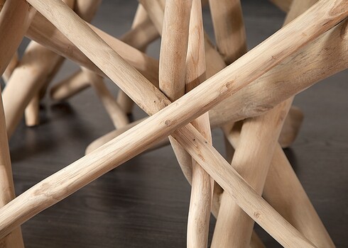 Diivanilaud DRIFTWOOD helepruun, 80x80xH40 cm