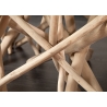 Diivanilaud DRIFTWOOD helepruun, 80x80xH40 cm