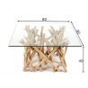Diivanilaud DRIFTWOOD helepruun, 80x80xH40 cm