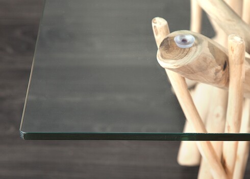 Diivanilaud DRIFTWOOD helepruun, 80x80xH40 cm