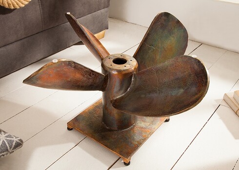 Diivanilaud OCEAN antiikne vask, 85x85xH35 cm