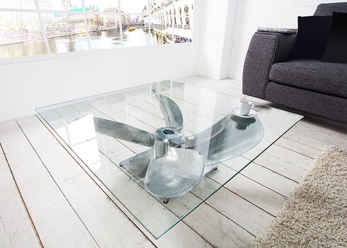 Diivanilaud OCEAN hõbe, 85x85xH35 cm