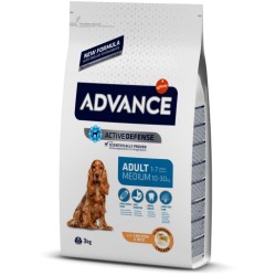 ADVANCE koeratoit Medium Adult Chicken 14kg, medium koeratoidud