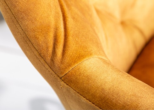 Kontoritool DUTCH COMFORT sinepikollane, 60x65xH80-89 cm