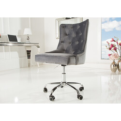 Kontoritool VICTORIAN hõbehall, 58x65xH89-97 cm