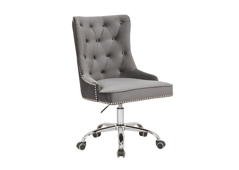 Kontoritool VICTORIAN hõbehall, 58x65xH89-97 cm