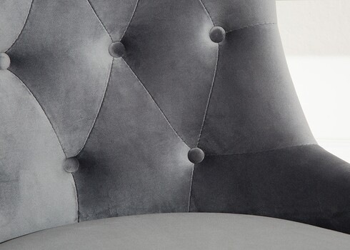 Kontoritool VICTORIAN hõbehall, 58x65xH89-97 cm