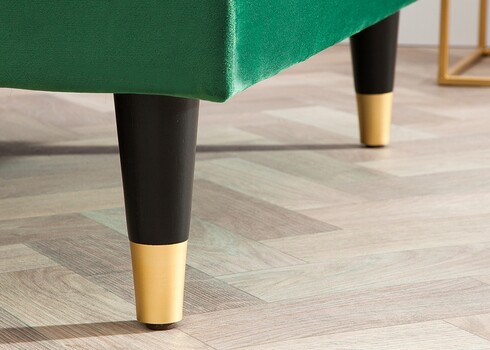 Nurgadiivan VELVET II roheline, 260x83xH85 cm