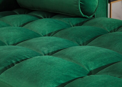 Nurgadiivan VELVET II roheline, 260x83xH85 cm