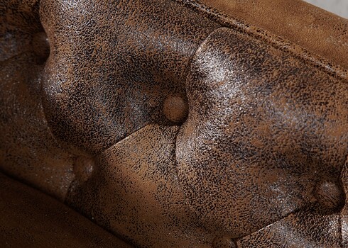 Lamamisdiivan CHESTERFIELD antiikpruun, 170x60xH80 cm