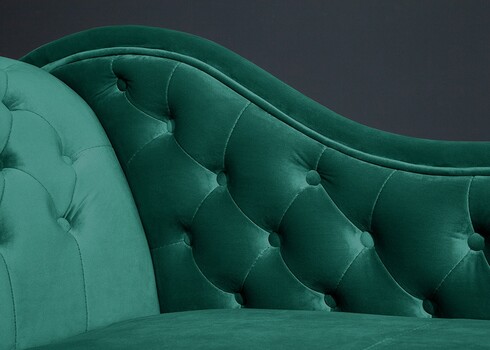 Lamamisdiivan CHESTERFIELD roheline, 170x60xH80 cm