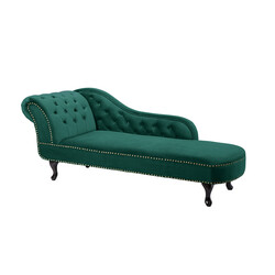 Lamamisdiivan CHESTERFIELD roheline, 170x60xH80 cm
