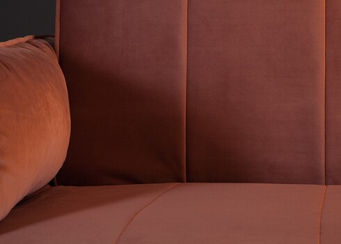 Diivanvoodi DIVANI II vanaroosa, 215x91xH85 cm