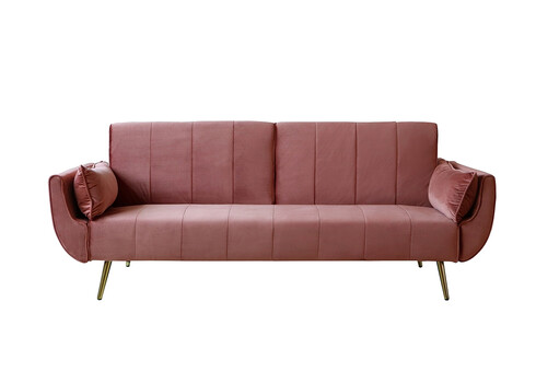 Diivanvoodi DIVANI II vanaroosa, 215x91xH85 cm